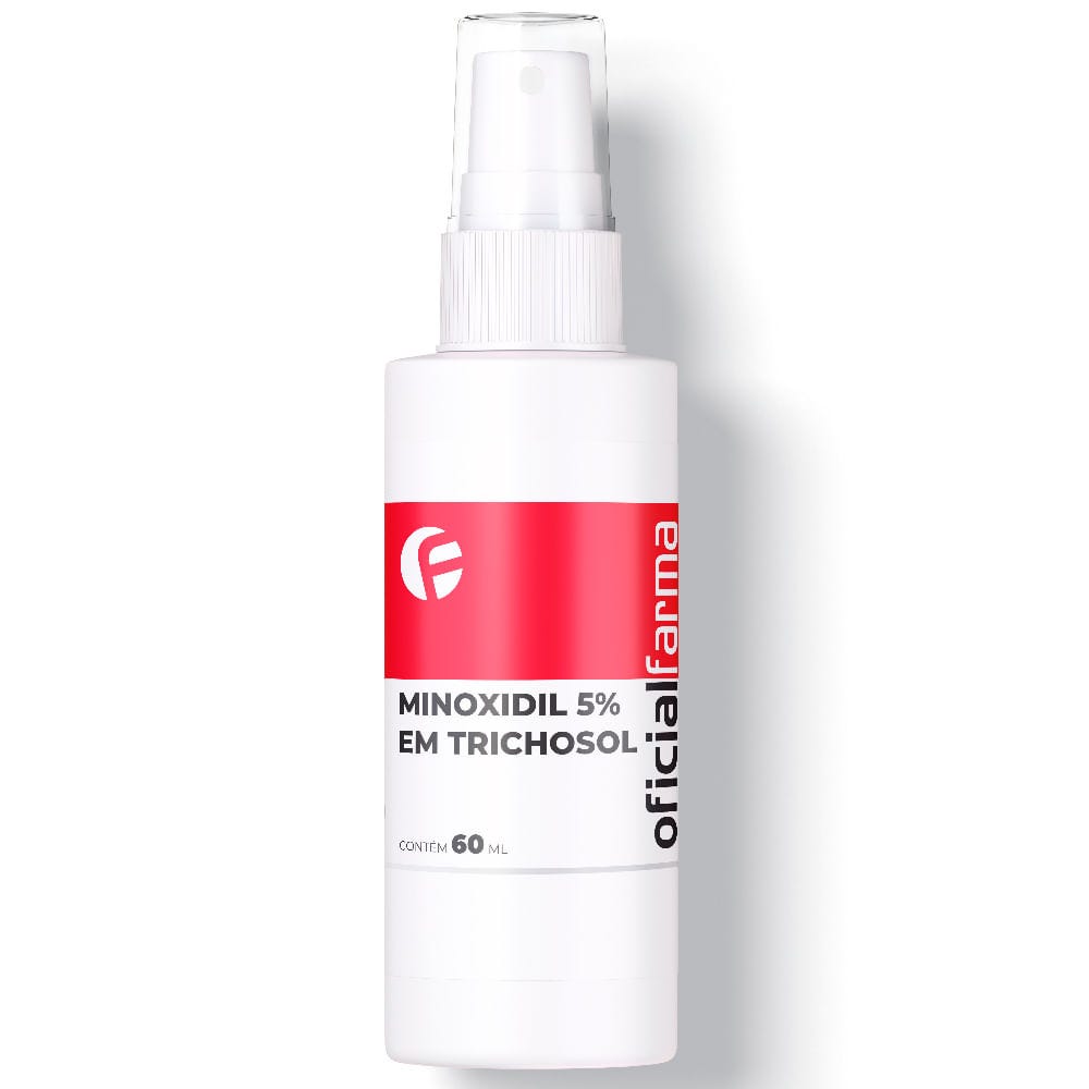 Minoxid 5% Em Trichosol Cabelos E Barba (Sem álcool) 60mL