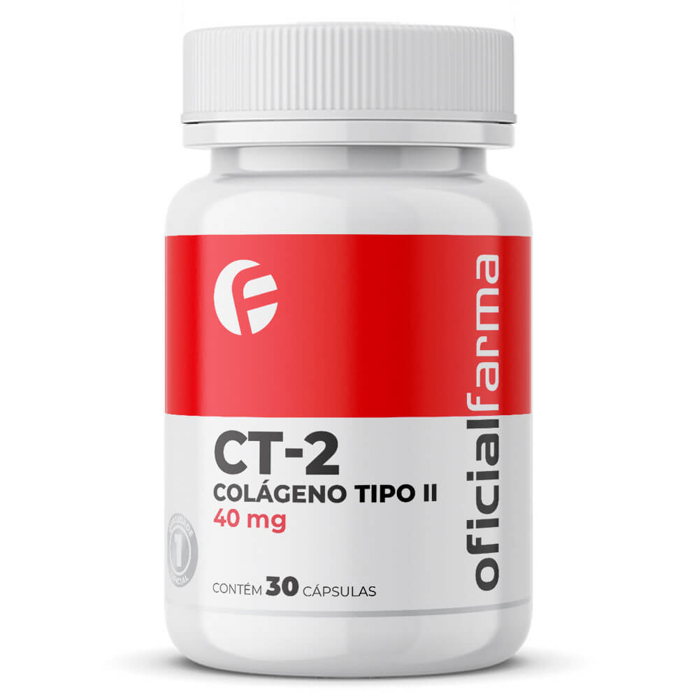 CT-2 Colágeno Tipo II 40mg 30 Doses