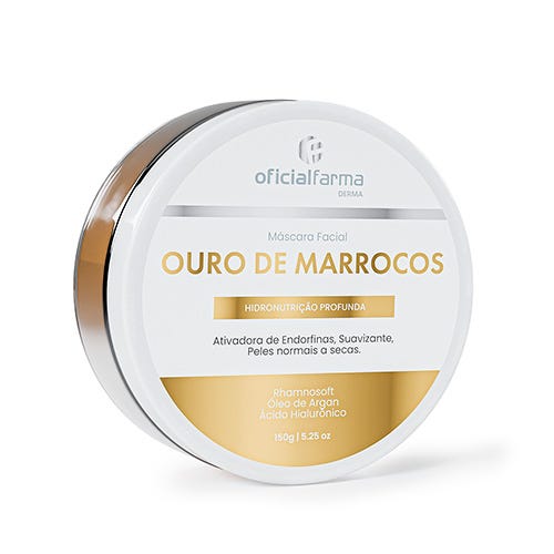 Máscara Facial Ouro de Marrocos 150g